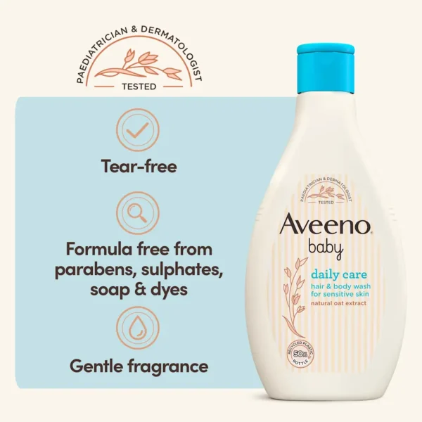 Aveeno Baby Hair & Body Wash 2